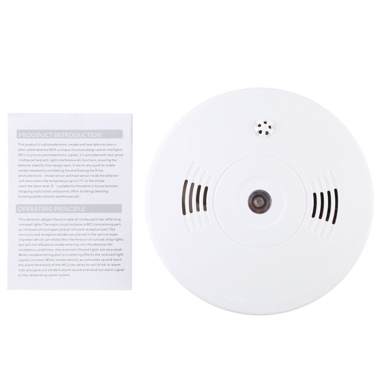 433MHz Photoelectronc Smoke and Heat Detector 433MHz Photoelectronc Smoke and Heat Detector
